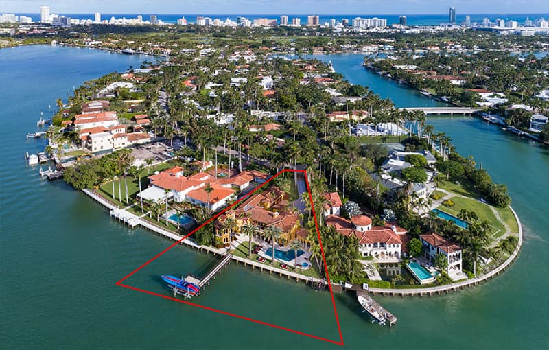 Майами купить дом на берегу океана хаятт сеть отелей